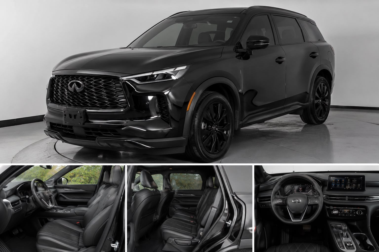 Infiniti QX60 exterior and interior