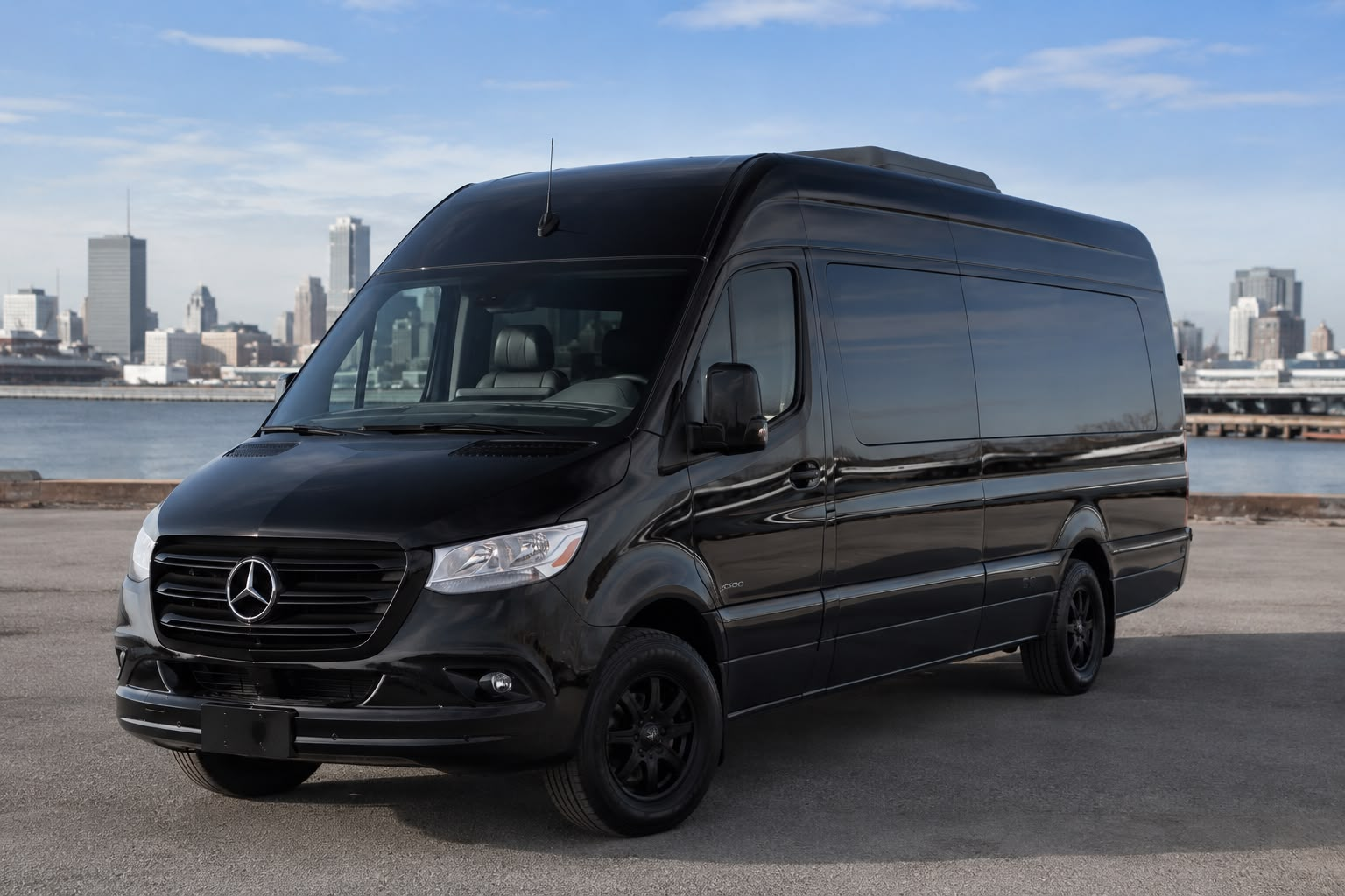 Elite Chauffeur Montreal luxury van